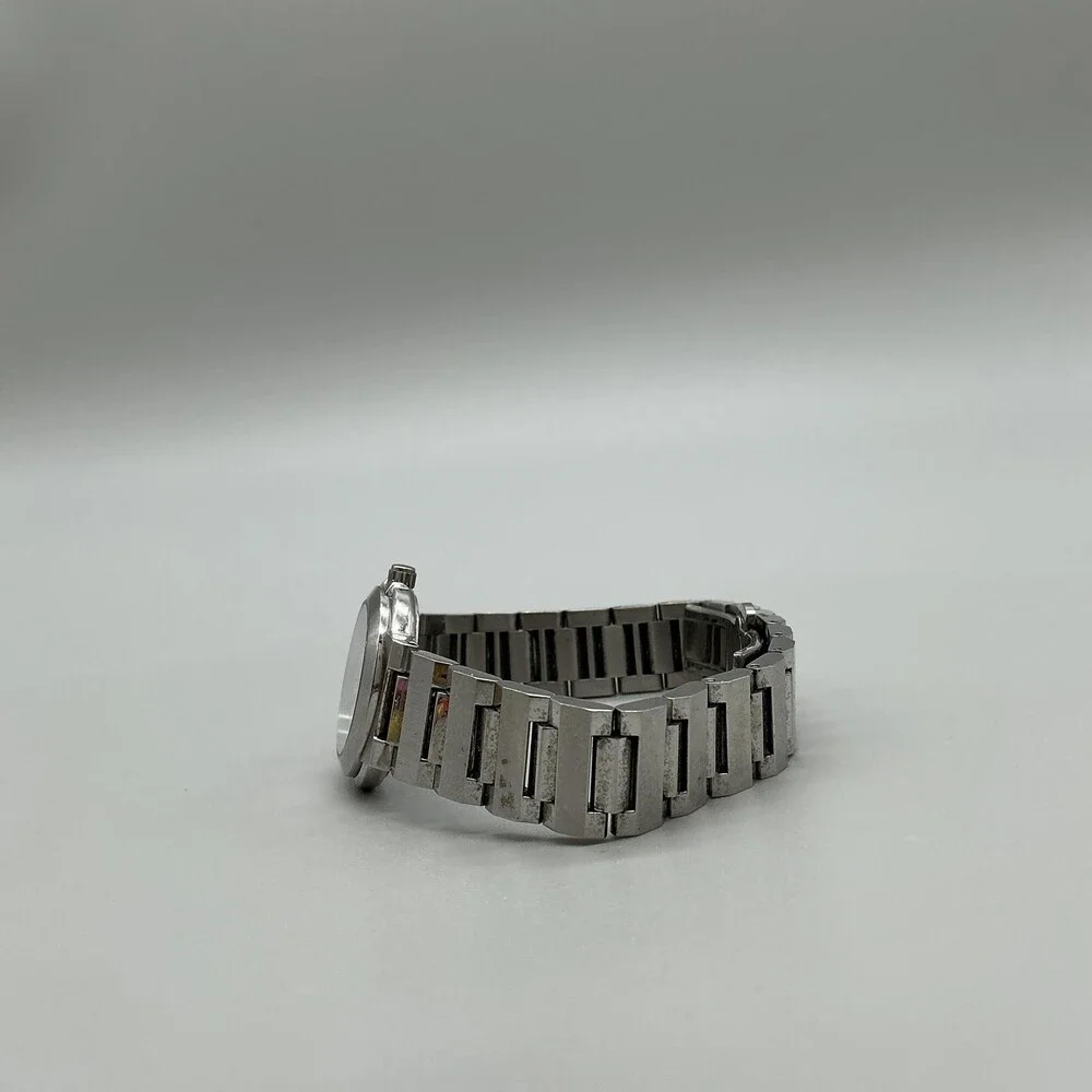Bell Saint 1401 Womens Watch 26mm White Dial Stainless Steel Date New Battery 7